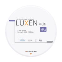 Luxen 1200+600 Multi циркониевые диски, 98 х 12 мм, цвет A1