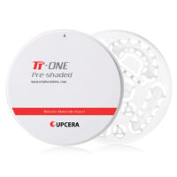 Upcera TT-One Pre-shaded циркониевые диски, 98 x 22 мм, цвет A3
