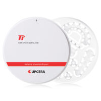Upcera TT White циркониевые диски, 95 x 10 мм, цвет белый
