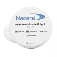 Nacera Pearl Multi-Shade циркониевые диски, 98 x 14 мм, цвет A-Dark