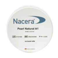 Nacera Pearl Natural циркониевые диски, 98 x 16 мм, цвет A1
