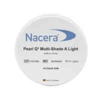Nacera Pearl Q3 Multi-Shade циркониевые диски, 98 x 16 мм, цвет A-Dark