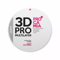 PROCAMIA 3D PRO Multilayer Light циркониевые диски, 98 х 10 мм, цвет A1