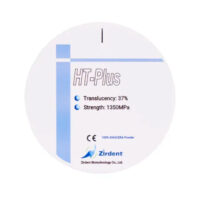 Zirdent HT-Plus циркониевые диски, 98 х 10 мм, цвет Белый