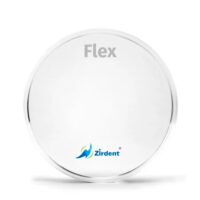 Zirdent PMMA Flex блок-заготовка из полиметилметакрилата, 98 х 12 мм, цвет Clear