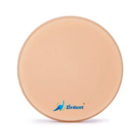 Zirdent PMMA Mono блок-заготовка из полиметилметакрилата, 98 х 10 мм, цвет A1
